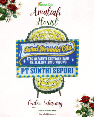 Papan Bunga Duka di Korumba