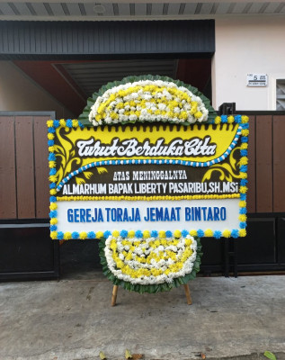 Papan Bunga Duka di Korumba