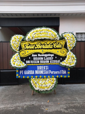 Papan Bunga Duka di Korumba