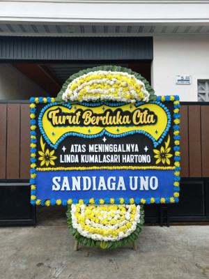 Papan Bunga Duka di Korumba